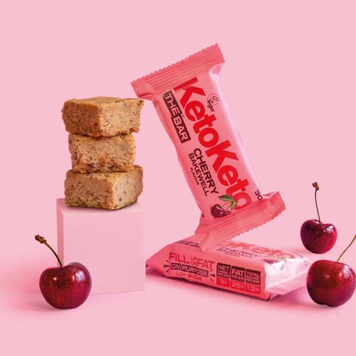 Cherry Bakewell Keto Bar 2