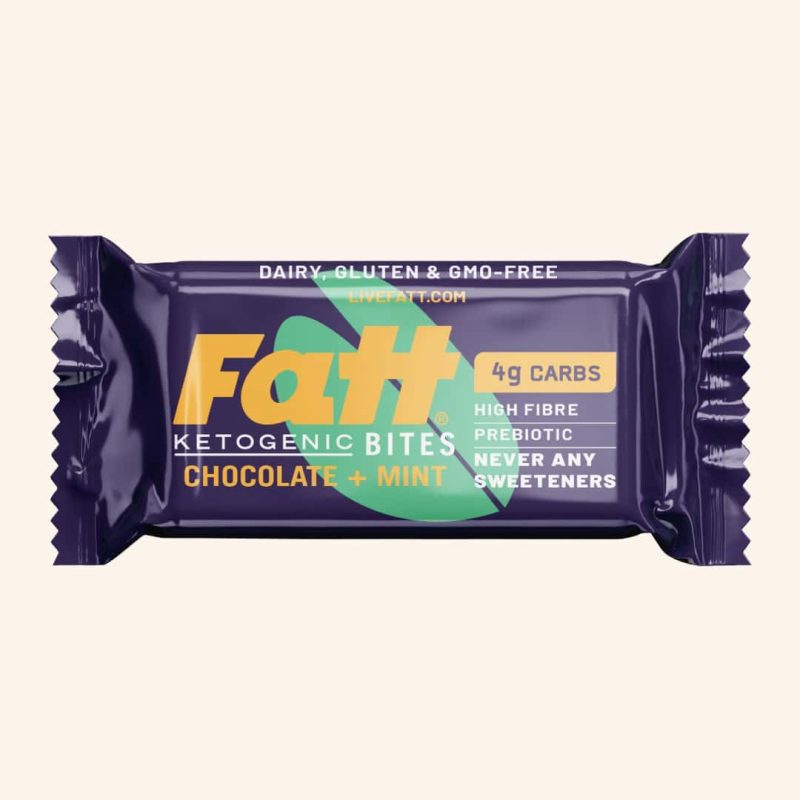 Fatt Chocolate Mint Bites