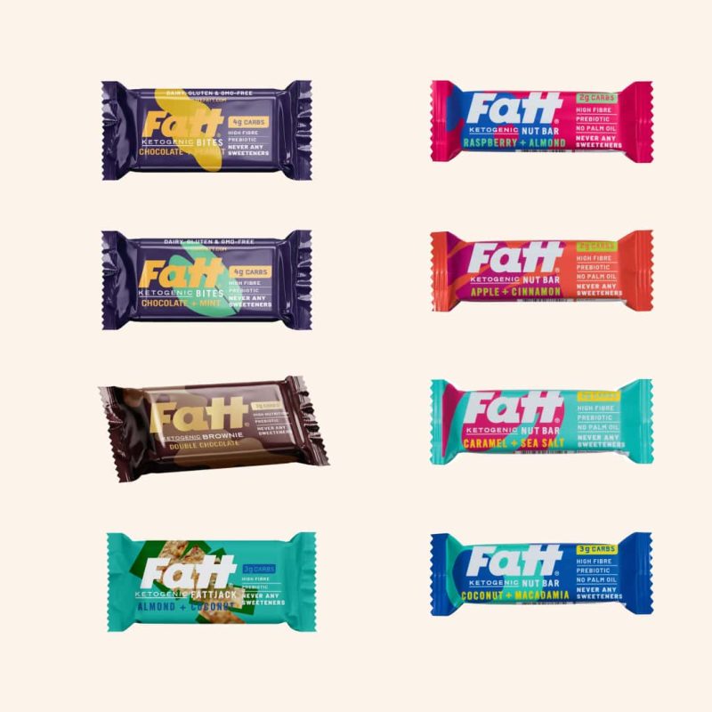 Fatt Low Carb Bar Bundle