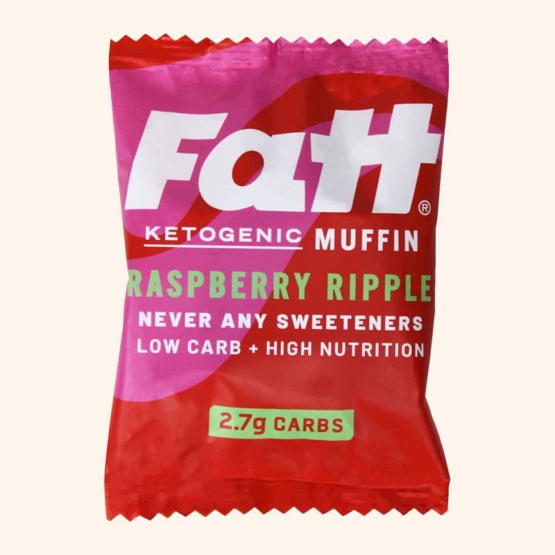 Fatt Raspberry Ripple Mini Muffin