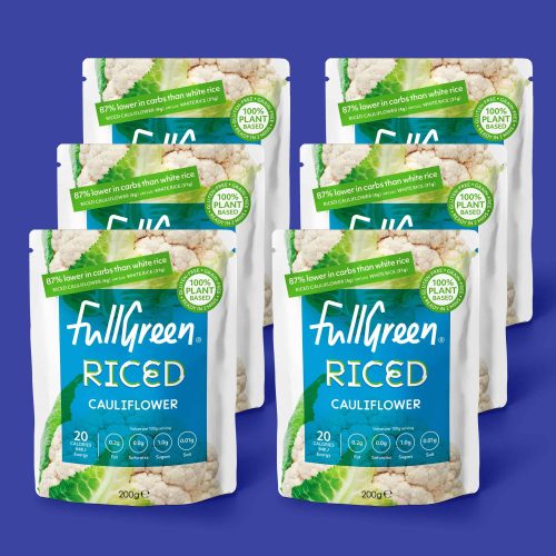 FullGreen Riced Cauliflower Bundle Pack of 6