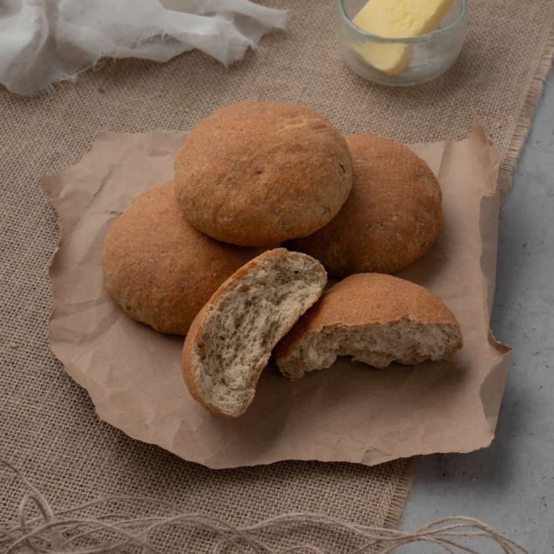 Low Carb Bread Rolls Pack of 4 3