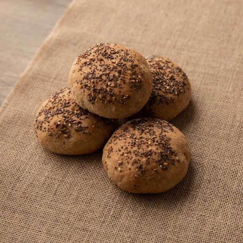 Low Carb Bread Seeded Rolls Pack of 4