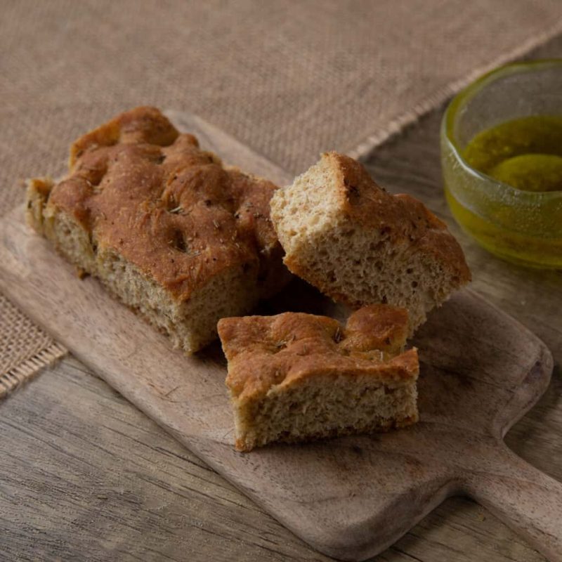 Low Carb Rosemary Sea Salt Focaccia Bread 125g 2